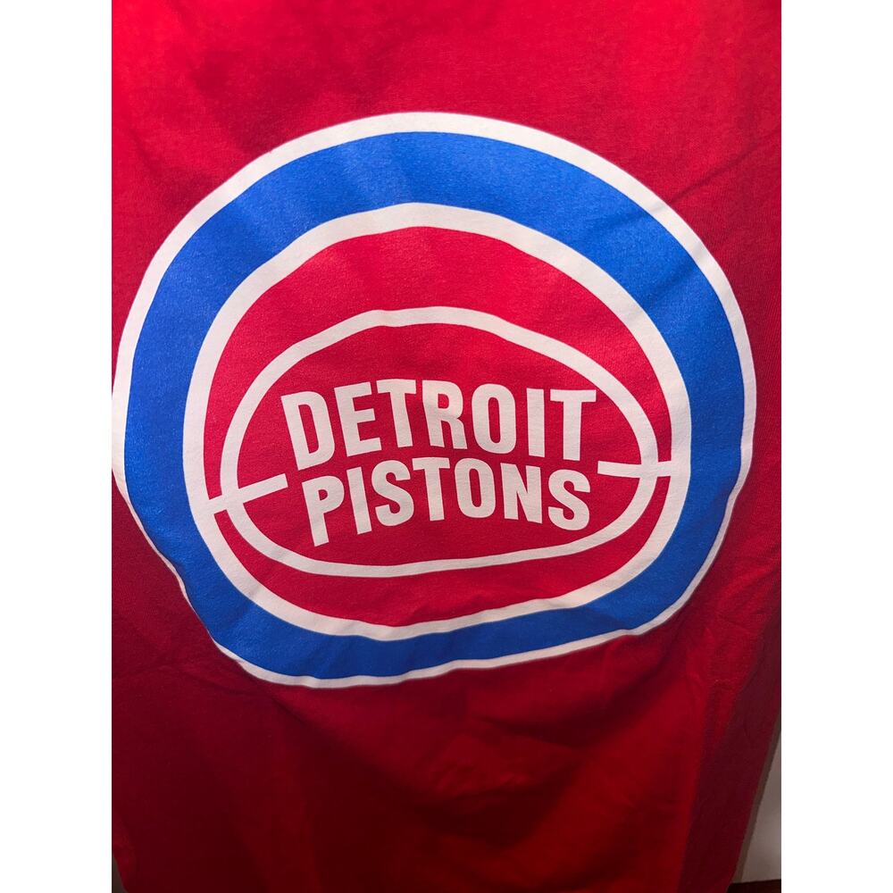 Vintage Original Detroit Pistons Hardwood Classics Single Stitch T-Shirt Size S